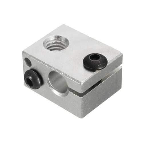 Aluminium Heating Block For 3D Printer Extruder