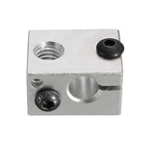 Aluminium Heating Block For 3D Printer Extruder