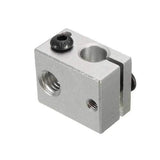 Aluminium Heating Block For 3D Printer Extruder