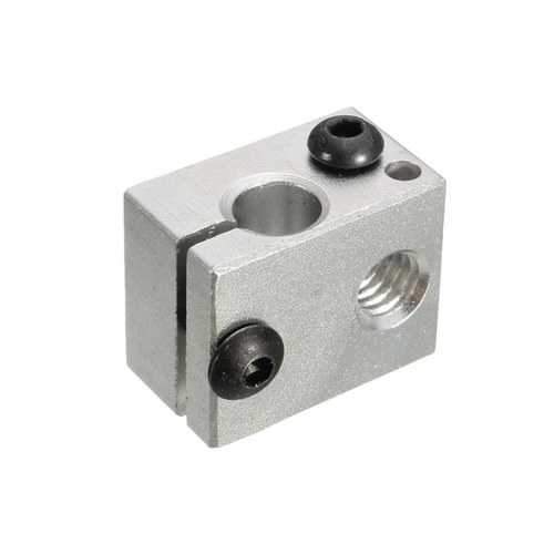 Aluminium Heating Block For 3D Printer Extruder