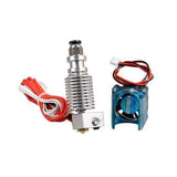 Geekcreit?&reg; 0.3mm Metal 3D Printer Extrusion Head Extruder Nozzle With Fan