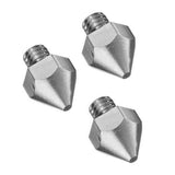 3Pcs 0.4mm Nozzle for 1.75mm Filament 3D Printer Extruder