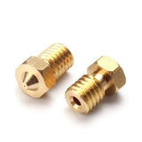 Geekcreit?&reg; 8Pcs Four Sizes V6 Brass Nozzle For 1.75mm Filament Nozzle Extruder Print Head 3D Printer Accessories