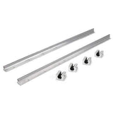 2Pcs SBR12-700mm Linear Bearing Slide Rails Linear Guide + 4Pcs SBR12UU Blocks For 3D Printer CNC