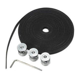 GT2 Aluminum Timing Pulley 5M Belt For RepRap Prusa Mendel 3D Printer