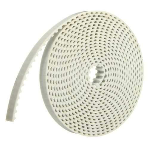 White 5.08mm Pitch 10mm Width Machine Timing Belt 3.3M Length