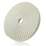 White 5.08mm Pitch 10mm Width Machine Timing Belt 3.3M Length