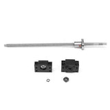 12mm SFU1204 Ball Screw Length 400mm With Ball Nut And BF/BK10 End Support