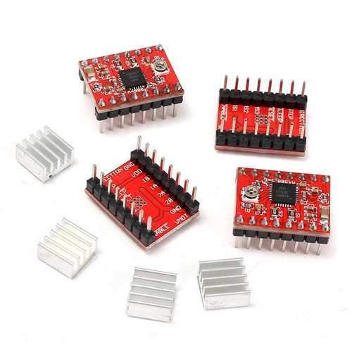 CNC Shield Board + 4Pcs A4988 Stepper Motor Driver For  3D Printer