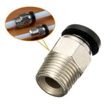 PC4-01 Pneumatic Connector For 1.75mm PTFE Tube Quick Coupler Feed Inlet 3D Printer Part