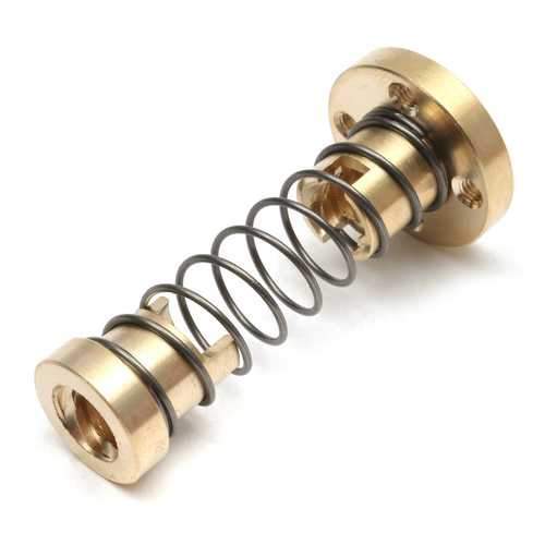 Geekcreit?&reg; T8 Anti-Backlash Spring Loaded Nut For 2mm / 8mm Acme Threaded Rod Lead Screw