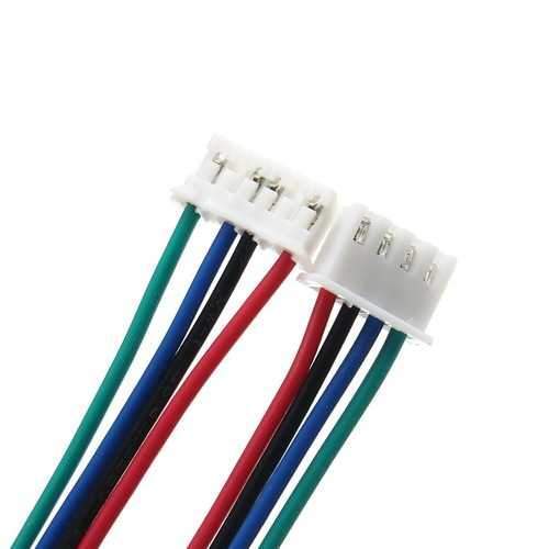 1M 4pin Stepper Motor Cable XH2.54 Male Compatible For 3D Printer