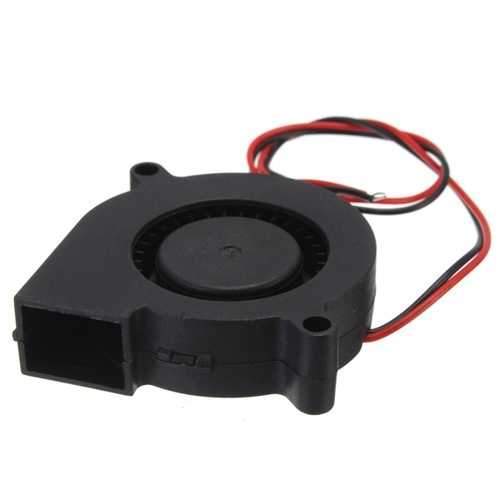 3Pcs 3D Printer 12V DC 50mm*50mm Blow Radial Cooling Fan