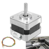 42 Stepper Motor 4 Leads 34mm 12V 0.4A 26Ncm 3D Printer Micro Stepper Motor