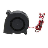 DC 12V 2 Pin 0.13A 50mm Brushless Turbine Blower Cooling Fan for 3D Printer