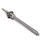 1Set Antibacklash RM1605 360 mm Ball Screw & Nut+BF12/BK12+6.35*10 mm Couplering