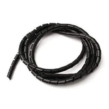 1M*6MM Black White Winding Feed Tube PE Pipe For 3D Printer