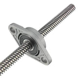 8mm Thread Lead Screw 600mm Length With Brass Nut+2KFL08 Bearing Bracket