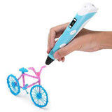 DIY Graffiti Three-Dimensional Shape 3D Printer Pen With PLA Filament  For Children's Education