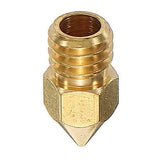 1.75mm 0.4mm Copper Zortrax M200 Nozzle For 3D Printer