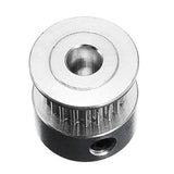 Creality 3D?&reg; 2pcs 2GT-20 Teeth Aluminum Timing Pulley Wheel 5mm Inner For 3D Printer