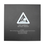 5PCS 300*300mm Black Square Scrub Surface Hot Bed Stick Sheet With Adhesive For 3D Printer