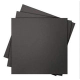 5PCS 300*300mm Black Square Scrub Surface Hot Bed Stick Sheet With Adhesive For 3D Printer