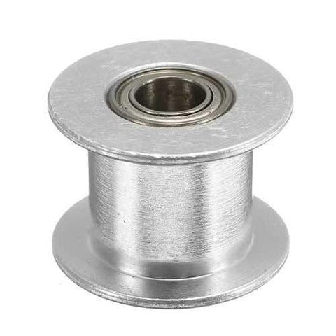 Aluminium Alloy GT2 5mm Bore Idler Pulley For 3D Printer 10mm Wide Belt