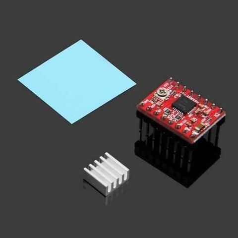 Geeetech?&reg; Stepper Motor Driver A4988 With Heatsink And Sticker For 3D Printer