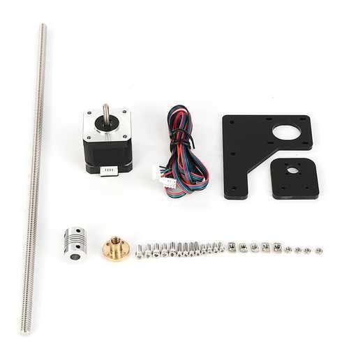 TEVO?&reg; Tarantula Dual Z-Axis Upgrade Kit  With Stepper Motor & T8 Lead Screw for 3D Printer