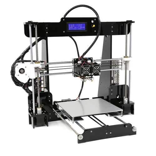 Anet?&reg; A8-M DIY Upgrated 3D Printer Kit Dual Extruder Support Dual-Color Printing Abnormal Heating Protection 220*220*240mm Printing Size