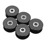 TEVO?&reg; 5PCS 3 or 5mm Bore 2GT Without Tooth Gear Timing Pulley For 3D Printer