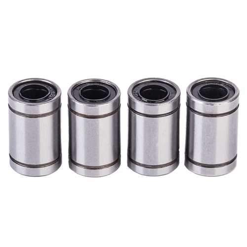 FLSUN?&reg; 4PCS 8x15x24mm LM8UU Linear Ball Bearing For 3D Printer