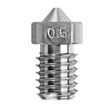 0.3mm/0.4mm/0.6mm/0.8mm/1.0mm Titanium Alloy M6 Thread Nozzle for 3D Printer