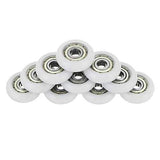 FLSUN?&reg; 10PCS 21.5mm OD*5mm ID Plastic Pulley For Delta 3D Printer