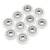 FLSUN?&reg; 10PCS 21.5mm OD*5mm ID Plastic Pulley For Delta 3D Printer