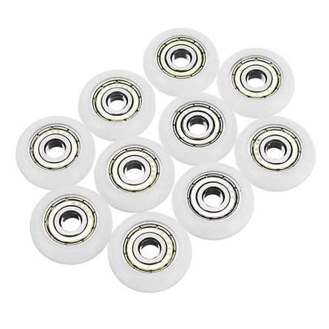 FLSUN?&reg; 10PCS 21.5mm OD*5mm ID Plastic Pulley For Delta 3D Printer