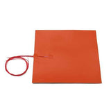 1400w 240V 400*400mm Silicone Heater Bed Pad For 3D Printer Without Hole