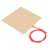 200*200mm 110V/220V 200W Silicone Heated Bed Heating Pad w/ Thermistor For 3D Printer