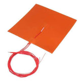 200*200mm 110V/220V 200W Silicone Heated Bed Heating Pad w/ Thermistor For 3D Printer