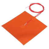 200*200mm 110V/220V 200W Silicone Heated Bed Heating Pad w/ Thermistor For 3D Printer