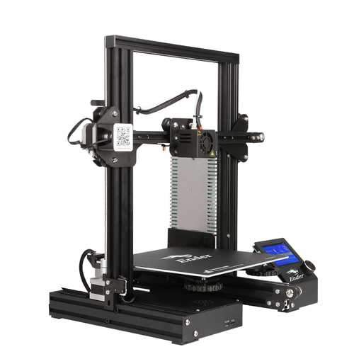 Creality 3D?&reg; Ender-3 Prusa I3 DIY 3D Printer Kit 220x220x250mm Printing Size With Power Resume Function/V-Slot with POM Wheel/1.75mm 0.4mm Nozzle