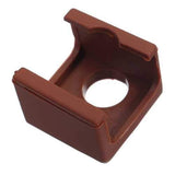 MK10 Coffee Color Silicone Protective Case For Heating Aluminum Block 3D Printer Part Hot End