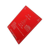 Red Color 12/24V 214*214*1.6mm MK2B Heated Bed Platform for 3D Printer