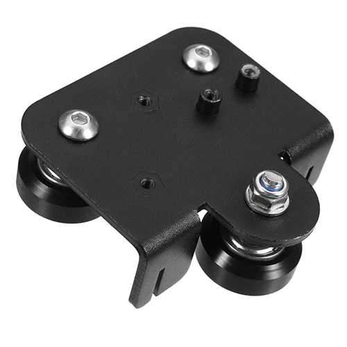 Creality 3D?&reg; Extruder Back Support Plate With Pulley For CR-10 CR-10S Series 3D Printer