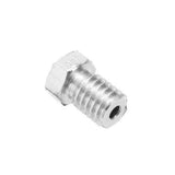 1.75mm 0.4mm M6 Thread Stainless Steel Extruder Nozzle For 3D Printer