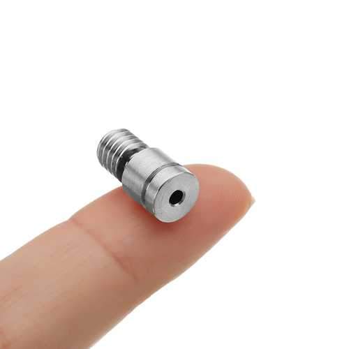 TC4 Titanium Alloy M6 Extruder Nozzle Throat For 3D Printer CR-10