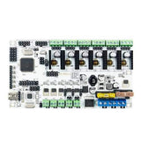 Rumba Plus 12V Upgraded Integrated Mainboard Control Board Support 3 Print Heads With 6pcs DRV8825 Stepper Driver For 3D Printer