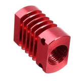 Red/Silver MK10 E3DV6 Heatsink Aluminum Block for 3D Printer