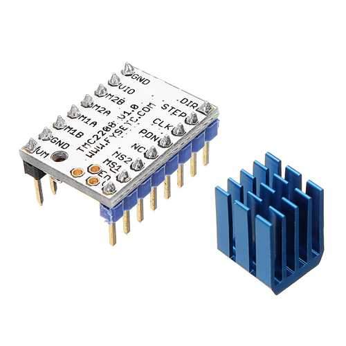 TMC2208 Stepper Motor Driver with AHeatsink DIY Kit for 3D Printer